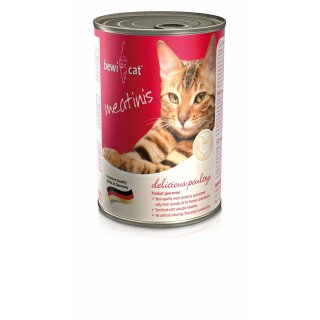 Bewi cat Meatinis Reich an Geflügel  400 g