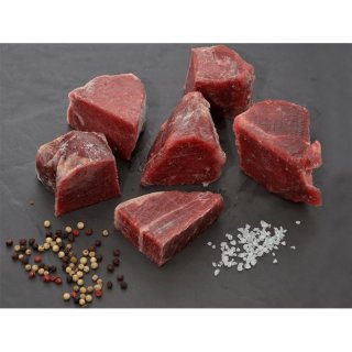 Rindfleisch in kleinen Stücken   500 g