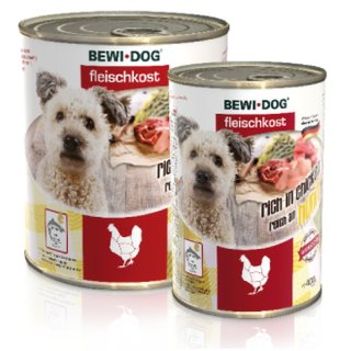 Bewi Dog Fleischkost Reich an Huhn  1 x 800 g