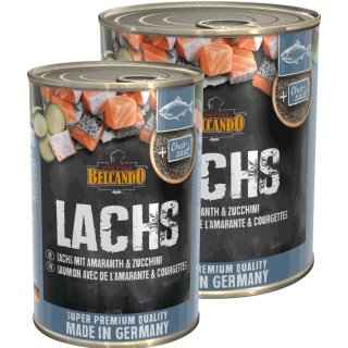 Lachs & Huhn mit Amaranth & Zucchini  400 g