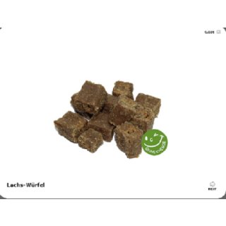 Lachs-Würfel      250 g